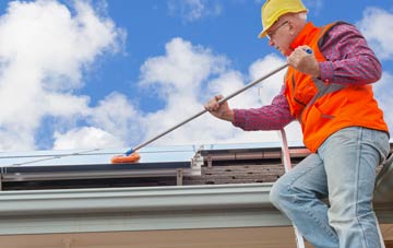 West Stowell soft wash roof cleaning